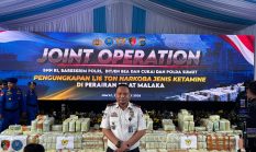 KANTOR IMIGRASI KELAS II TPI BELAWAN HADIRI JOINT OPERATION PENGUNGKAPAN 1,16 TON KETAMINE DAN DEKLARASI BERSAMA MASYARAKAT SUMATERA UTARA MENOLAK NARKOBA