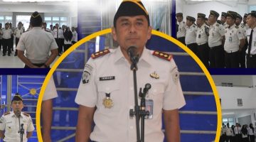 Perkuat Disiplin dan Integritas, Lapas Narkotika Rumbai Laksanakan Apel Pagi dengan Penuh Khidmat