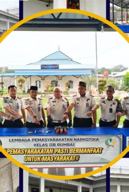 Lapas Narkotika Rumbai Laksanakan Razia Rutin Blok Hunian Warga Binaan