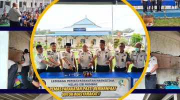 Lapas Narkotika Rumbai Laksanakan Razia Rutin Blok Hunian Warga Binaan