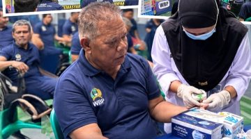 Lembaga Pemasyarakatan Narkotika Kelas IIB Rumbai menggelar kegiatan Pos Pelayanan Terpadu (Posyandu) bagi Warga Binaan